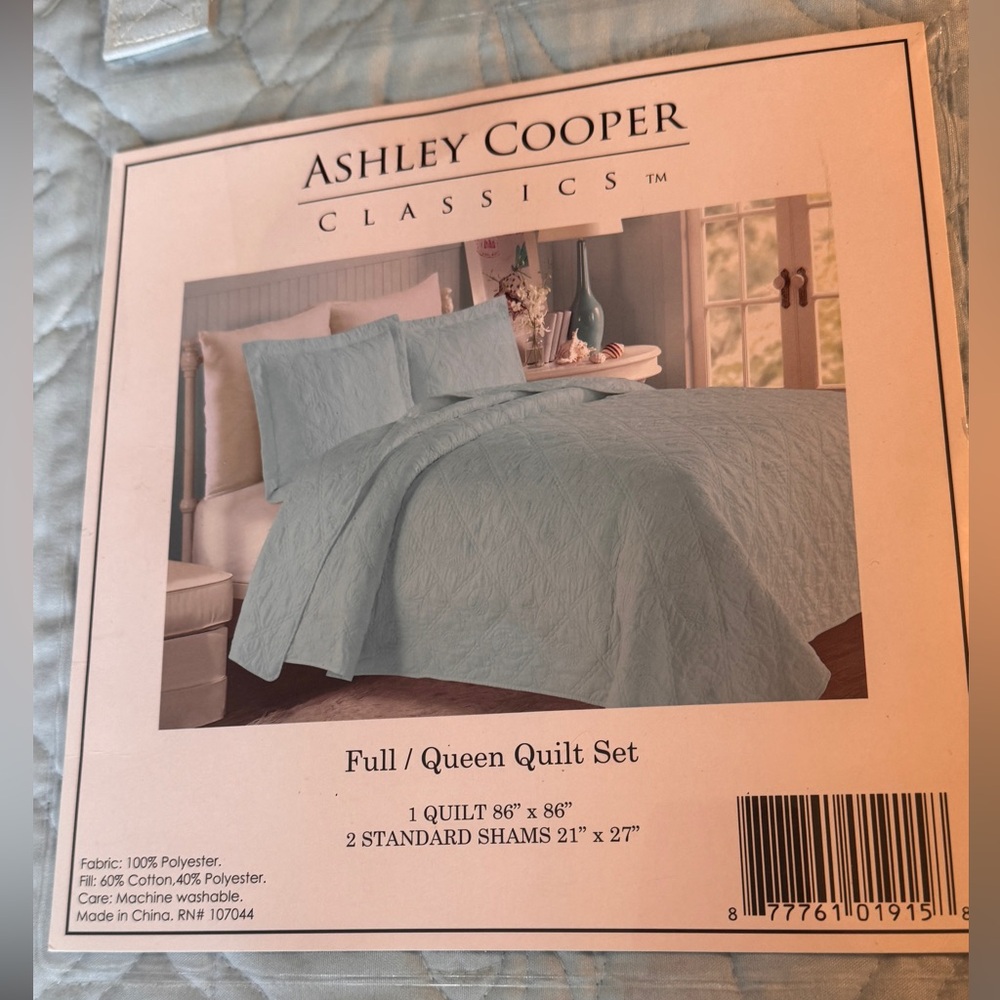 Nautical King/Queen quilt set